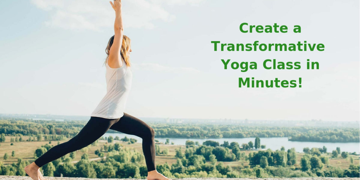 Create a Yoga Class Lesson Plans in Minutes