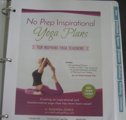 No prep yoga plans tabs