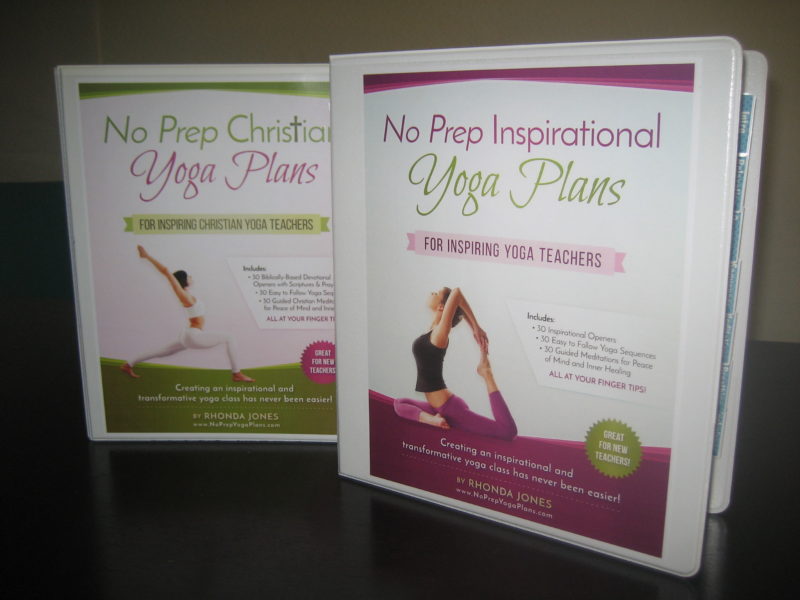 no prep yoga plan binders