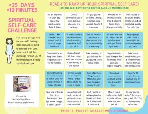 25 Day yoga spiritual self-care revised
